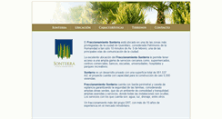 Desktop Screenshot of fraccionamientosonterra.com